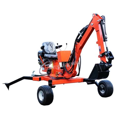 liberty 360 degree rotation towable mini excavator|360 degree towable backhoe.